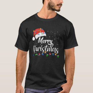 Familjen Party i God jul i Santa Hat Julafton T Shirt