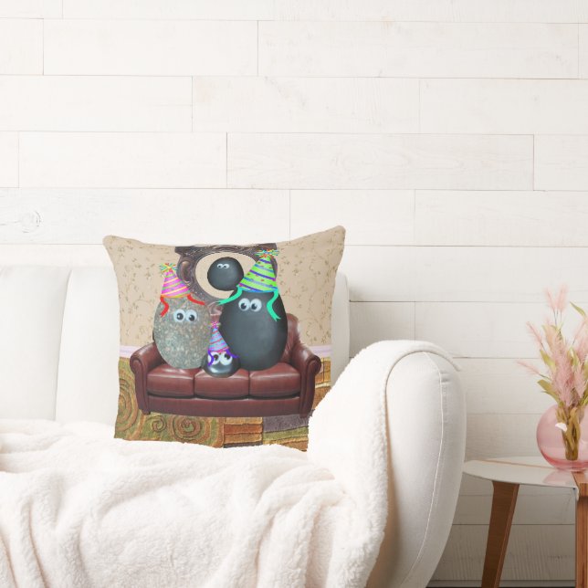 Familjen Pet Sten Kudde (Soffa)