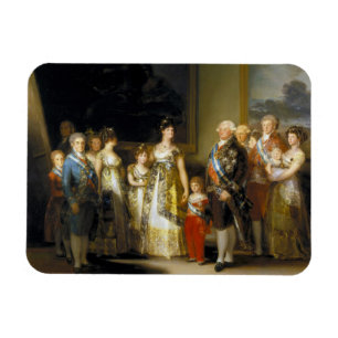 Familjen porträtt i Kung Charles IVJose de Goya Magnet