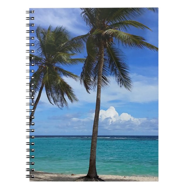 Familjen Resa Beach Vacation Guadeloupe Västindien Anteckningsbok (Framsidan)