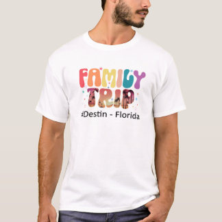 Familjen Resa Destin Florida Family Vacation Match T Shirt