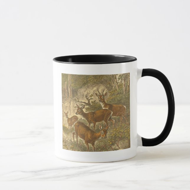 Familjen Roe - Deers in a Forest Mugg (Höger)