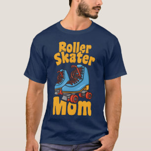 Familjen Roller Skates Mor T Shirt