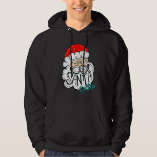 Familjen Santa Cutie God jul Matching Pajama Hoodie