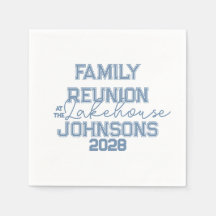 Familjen Sjö återförenas blått och vitt party