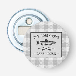 Familjen Sjö House Oars Fish White Play Flasköppnare