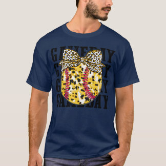 Familjen Speldag Softball Bow T Shirt
