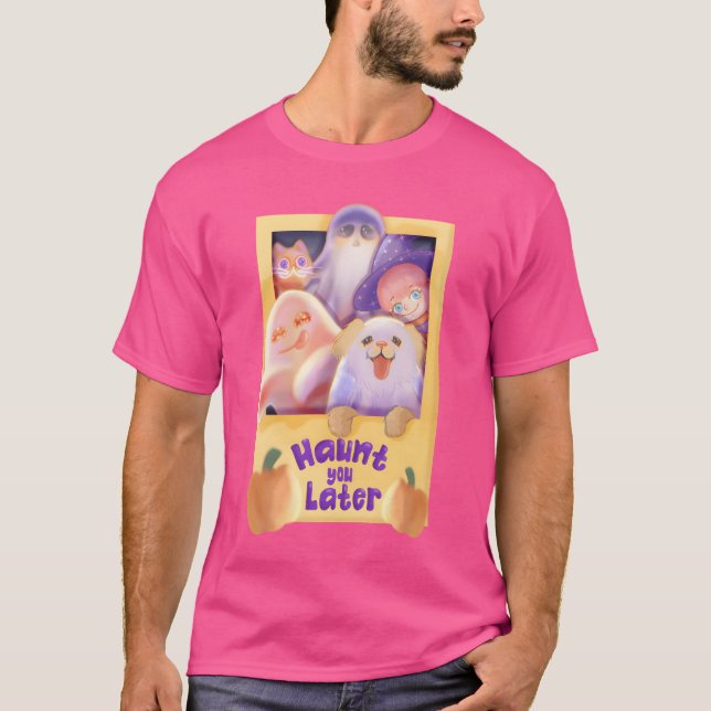 Familjen Spooky Friends T Shirt (Framsida)