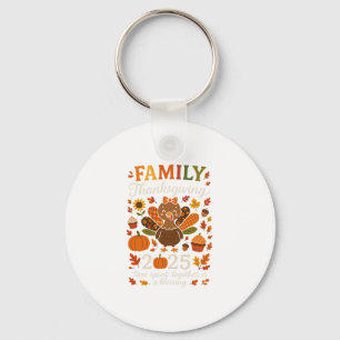 Familjen Thanksgiving 2025 Matchande Turkiet Crew Nyckelring