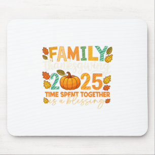 Familjen Thanksgiving 2025 Tiden Spent Tillsammans Musmatta