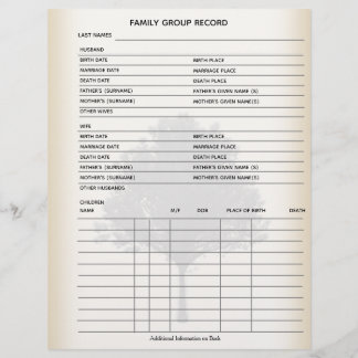 Familjen Träd Genealogy Group Lakan