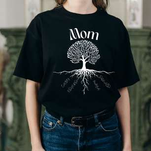 Familjen Träd Mamma - Personligens rötter i Kärlek T Shirt