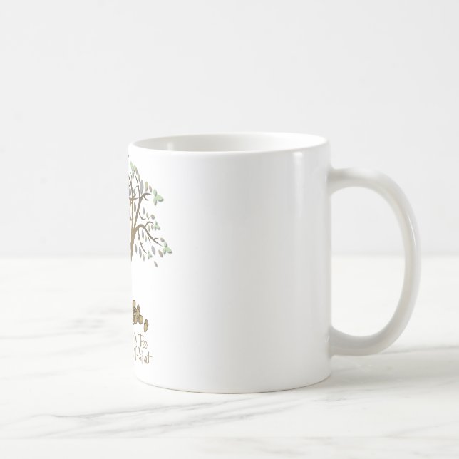 Familjen Träd Nöt Kaffemugg (Höger)