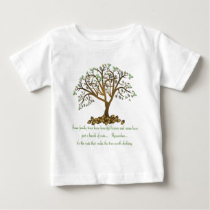 Familjen Träd Nöt T-shirt