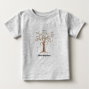Familjen Träd Reunion Småbarn T Shirt