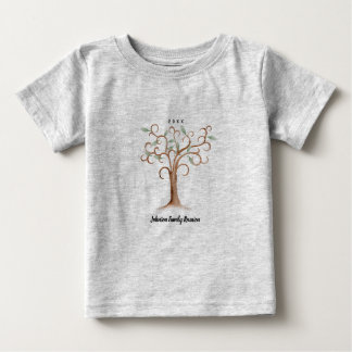 Familjen Träd Reunion Småbarn T Shirt
