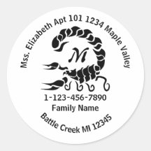 Familjen Tribal Black Scorpion Home Adress