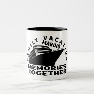 FAMILJEN VACATION. Två-Tonad MUGG