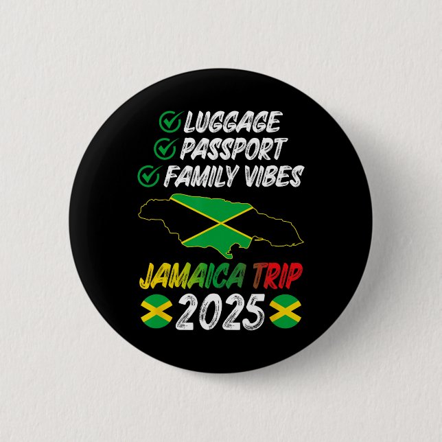 Familjen Vibes Jamaica Family Resa 2025 Jamaica Va Knapp (Framsida)