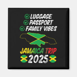 Familjen Vibes Jamaica Family Resa 2025 Jamaica Va Magnet