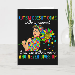 Familjens Autismmedvetenhetsmånad Kommer Inte Med Kort