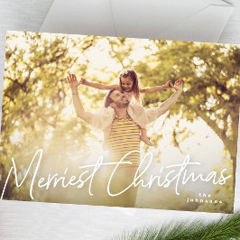 Familjens bästa julfotoport - Helgdag Julkort
