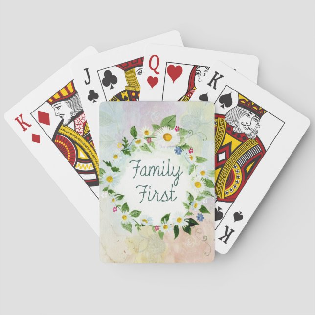 Familjens första cirkel av Daisy Casinokort (Baksidan)