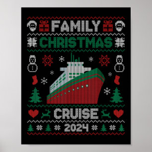 Familjens julkryssning 2024 Familjens kryssningssq Poster
