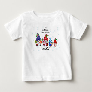 Familjens Personlig Baby Familjegnomes flicka baby T Shirt