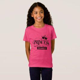Familjens prinsessa t shirt