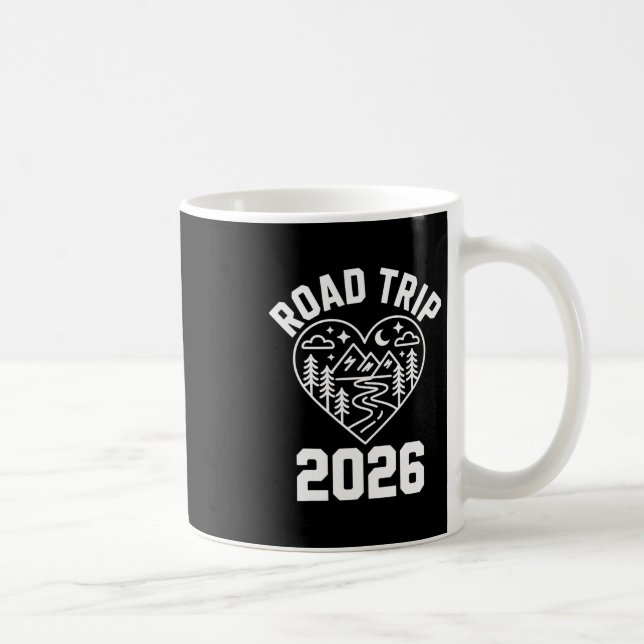 Familjens road trip 2026  kaffemugg (Höger)