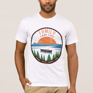 Familjens sjöliv kanot semester t shirt