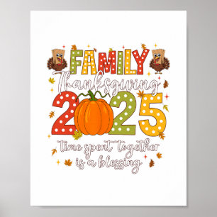 Familjens tacksgiving 2025 tacksgiving besättning poster