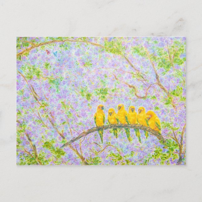 Familjens vaktman vykort (Framsida)