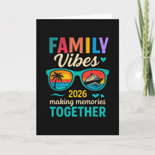 Familjens vibrations kryssningsresa 2026 Skapar mi Kort