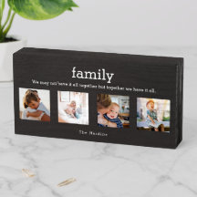 Familjeoffert tillsammans har vi alla fotokollage