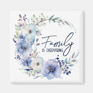 Familjeoffert vid krans magnet