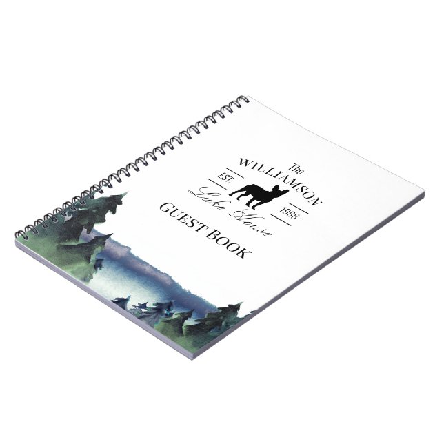 Familjeparkerings-Rental Binder Anteckningsbok (Vänstra Sidan)