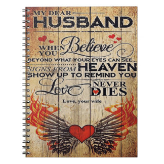 Familjepått Dekoration, till min Make-gåva Anteckningsbok