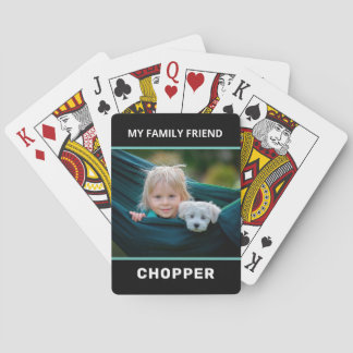 Familjepet Photo Personalize Casinokort
