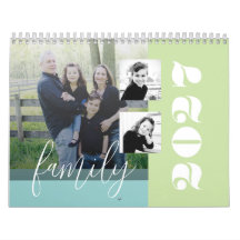 Familjeporträttkalender - Personalisering