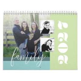 Familjeporträttkalender - Personalisering  Kalender