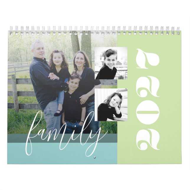 Familjeporträttkalender - Personalisering  Kalender (Omslag)