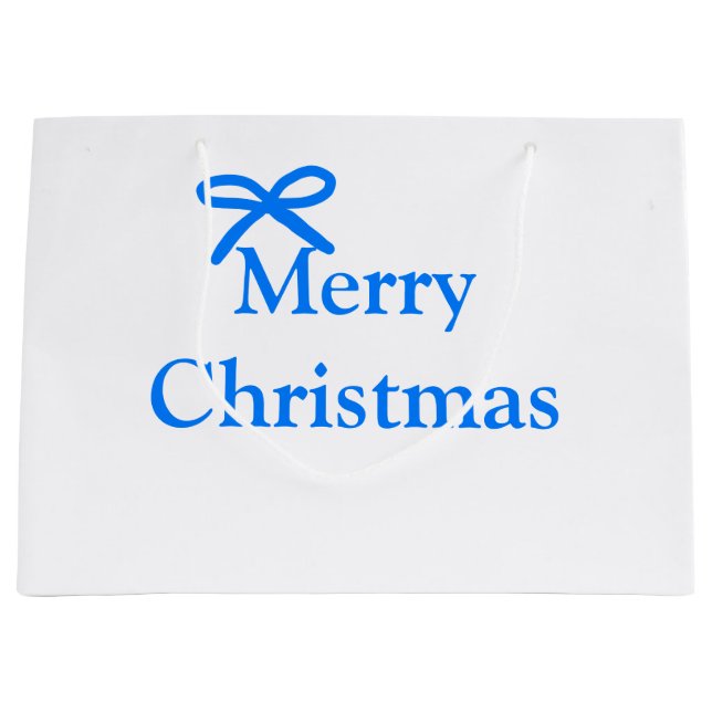 Familjepresenter från Blå båge god jul, enkla mode (Framsidan)