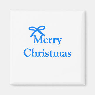 Familjepresenter från Blå båge god jul, enkla mode Magnet