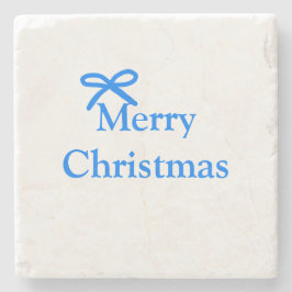 Familjepresenter från Blå båge god jul, enkla mode Stenunderlägg