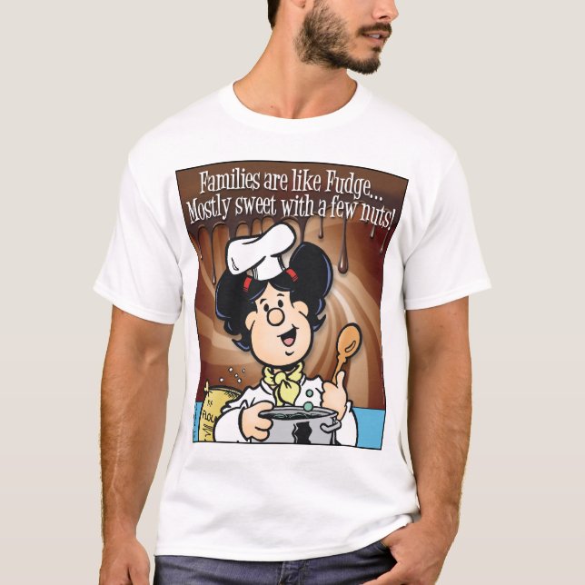 Familjer är som fuskverk tee (Framsida)