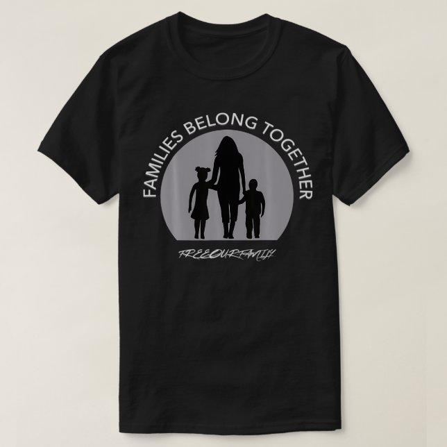 Familjer Belong tillsammans av GitaDesign#1 T Shirt (Design framsida)