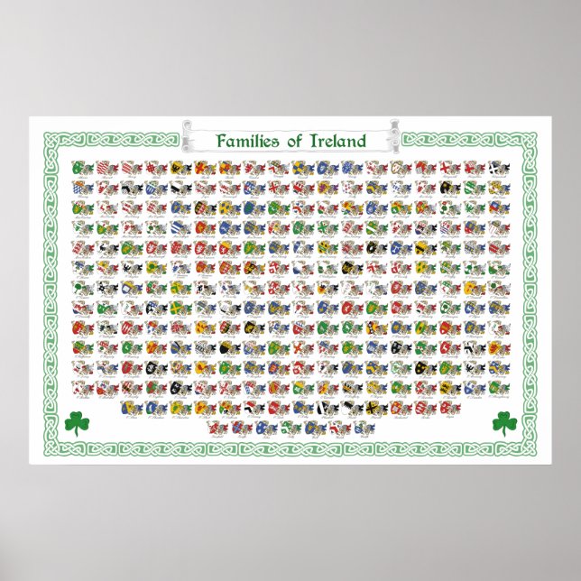Familjer i Irland - Jackande av Arm Poster (Framsidan)