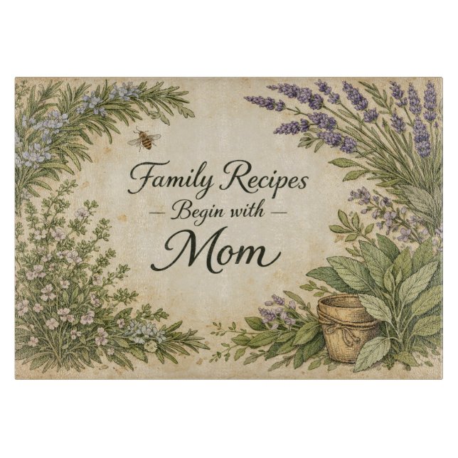 Familjerecept Börjar Med Mamma (Framsidan)